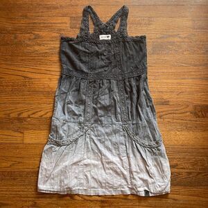 Numph Gray Ombré Midnight Dress